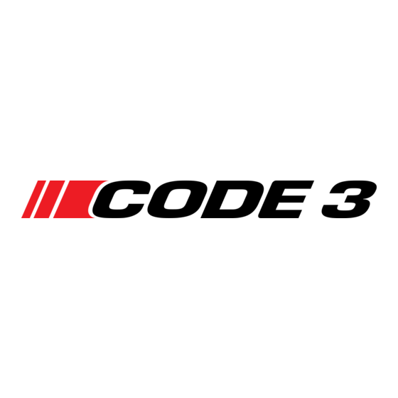 Code 3 HB12PAK Serie Instructions D'installation Et D'utilisation