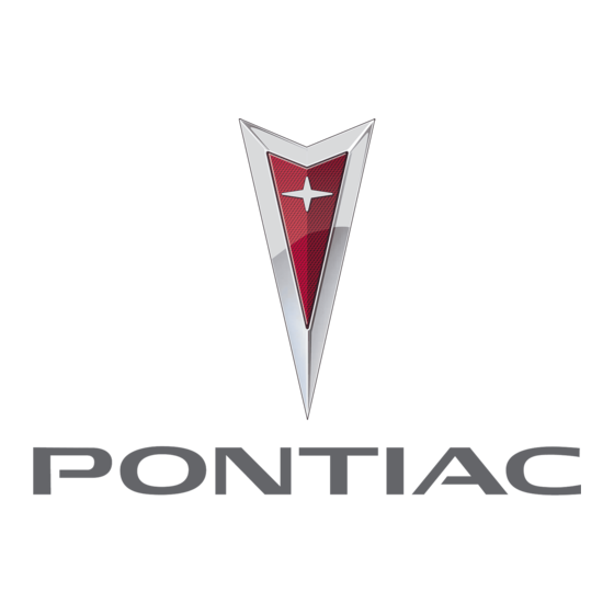 Pontiac Grand Prix 2008 Guide Du Propriétaire