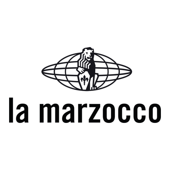 La Marzocco vulcano swift Livret D'instructions