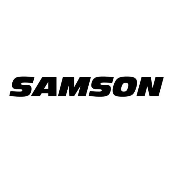 Samson TROVIS 6400 Mode D'emploi