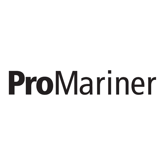 ProMariner ProSportHD6 Manuel D'utilisation