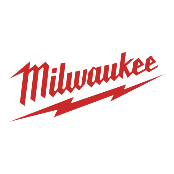 Milwaukee 0240-20 Manuel De L'utilisateur