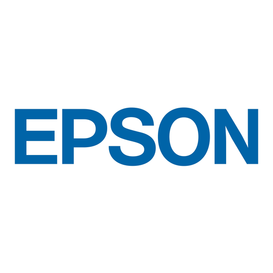 Epson C12C936001 Guide D'installation