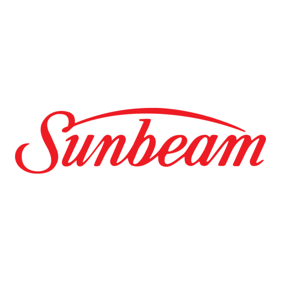Sunbeam 1629-020 Manuel D'instructions