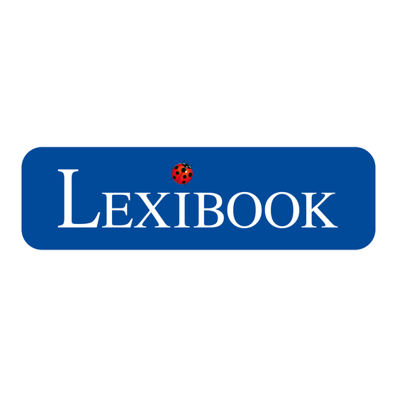 LEXIBOOK RPB010BB Guide D'utilisation