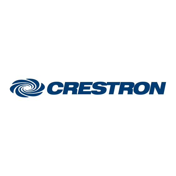 Crestron AES Guide De Démarrage Rapide