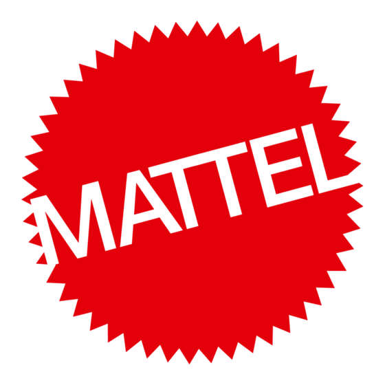 Mattel L1052 Mode D'emploi