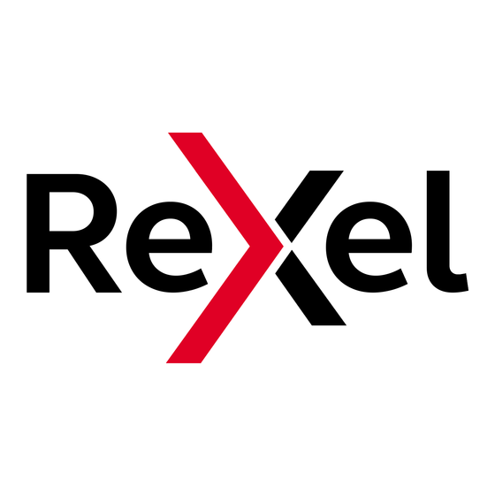 Rexel V-20 Info Pour L'útilisateur