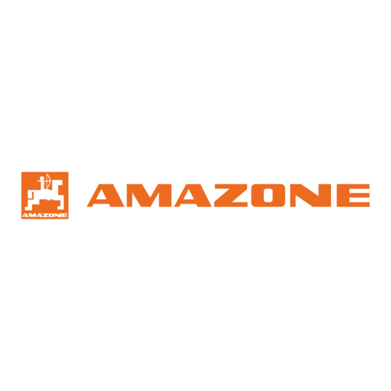 Amazone ZA-M 1500 Notice D'utilisation