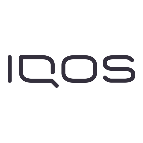 IQOS ILUMA ONE Guide De L'utilisateur