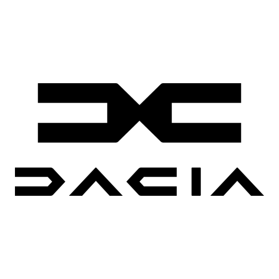 Dacia Dokker ABC 2013 Notice D'utilisation