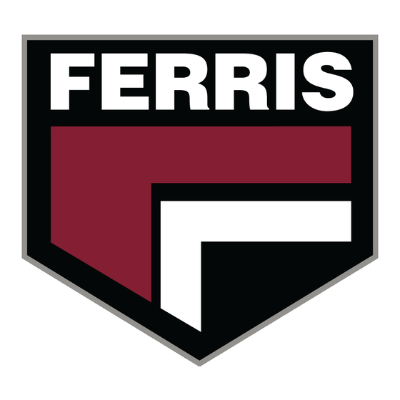 Ferris FW25 Serie Manuel De L'utilisateur