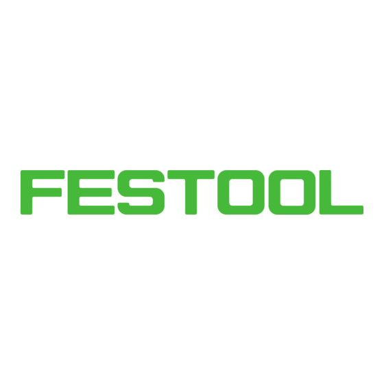 Festool CLEANTEX CTM 26 E Notice D'utilisation D'origine