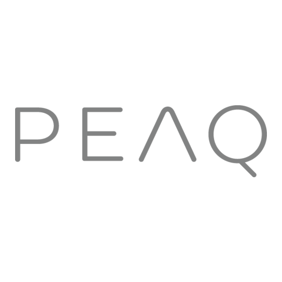 Peaq PMS310BT-SL DAB+ Mode D'emploi