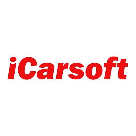 iCarsoft i980 Guide D'utilisateur