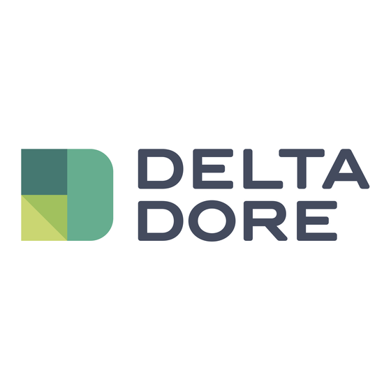 DELTA DORE PACK TYXIA 541 Notice D'installation