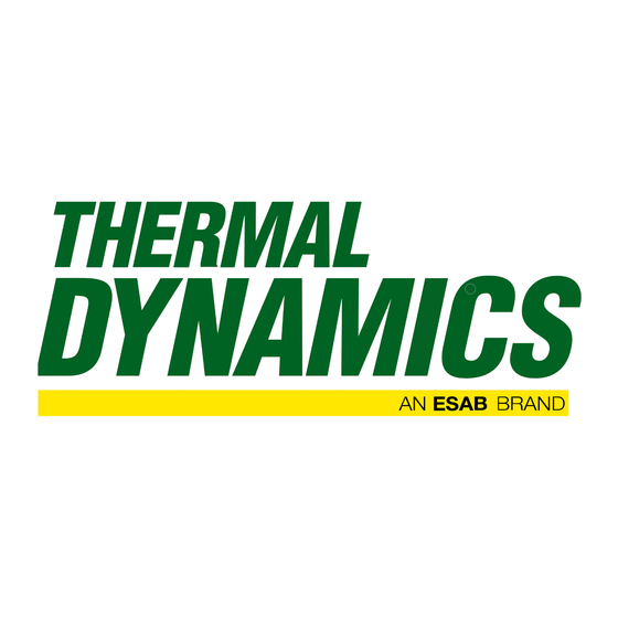Thermal Dynamics CUTMASTER 12mm Manuel D'instructions