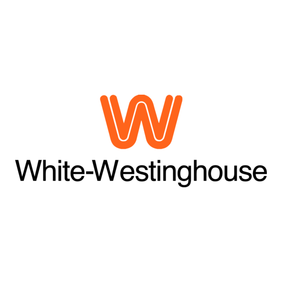 White-Westinghouse WWTR1802KW5 Manuel D'utilisation Et D'entretien