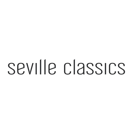 Seville Classics SHE14309B Guide Rapide