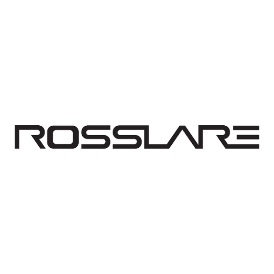 Rosslare AC-115 Manuel Utilisateur Et Installation
