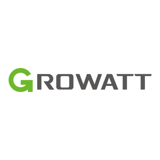 Growatt MOD 3000TL3-X Manuel D'installation Et D'utilisation