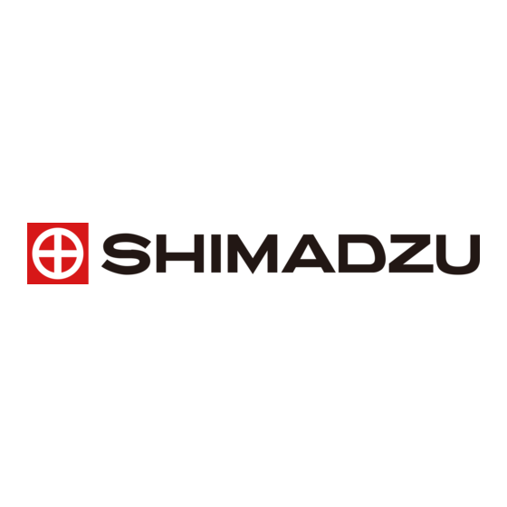 Shimadzu Nexera CL Serie Manuel D'instructions