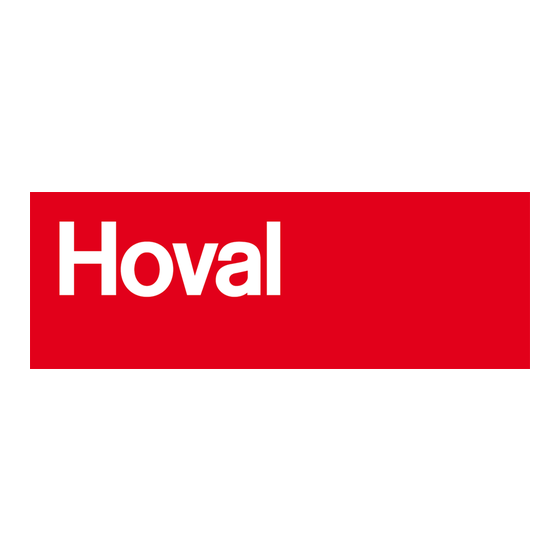 Hoval RS-R Manuel D'utilisation