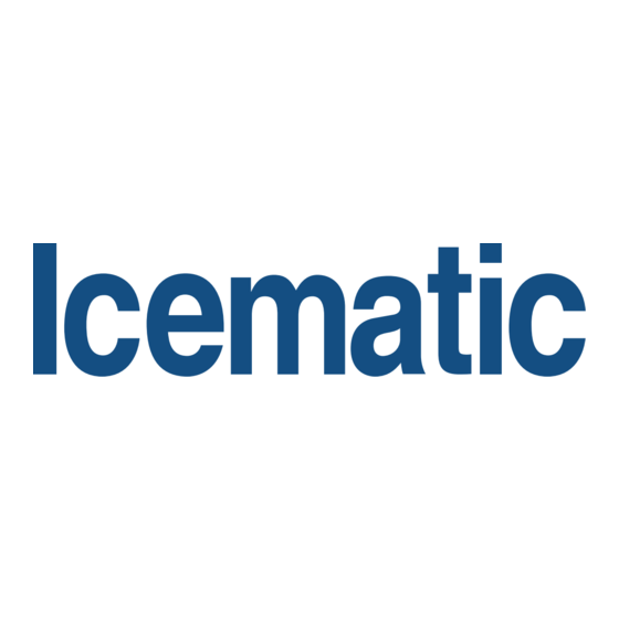 Icematic E Serie Manuel D'instructions