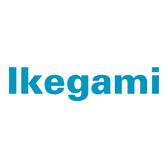 Ikegami INR-Q500 Manuel D'instructions