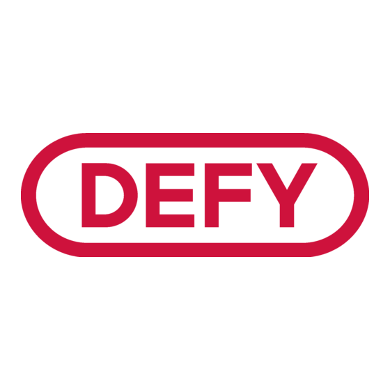 Defy DFD 211 Manuel D'utilisation