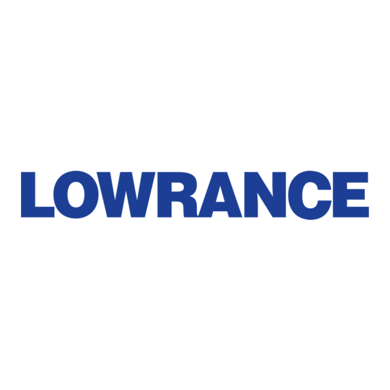 Lowrance HDS-5x Guide De Démarrage Rapide