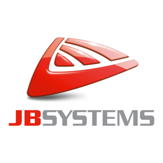 JB Systems COB-PLANO Mode D'emploi