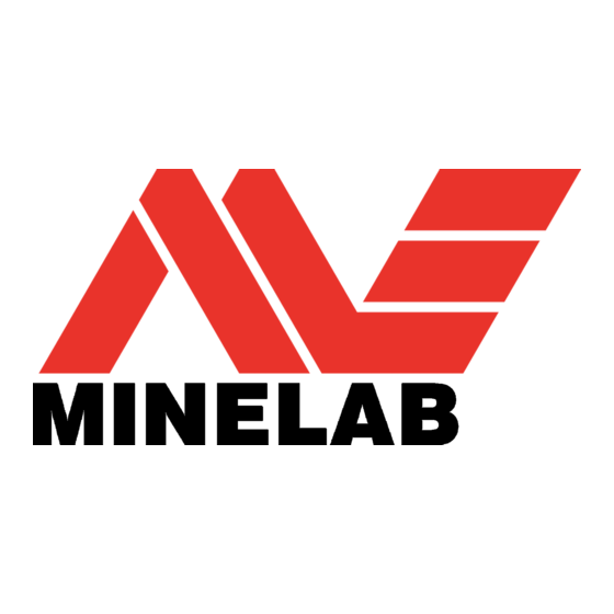 Minelab Equinox 600 Manuel D'utilisation