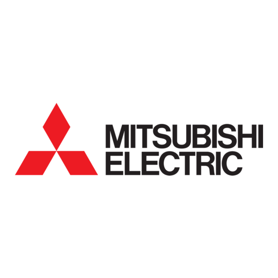 Mitsubishi Electric PKA-RP2.5 FAL Manuel D'utilisation