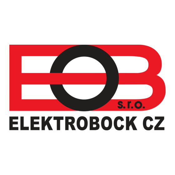 Elektrobock BT710 Manuel D'utilisation