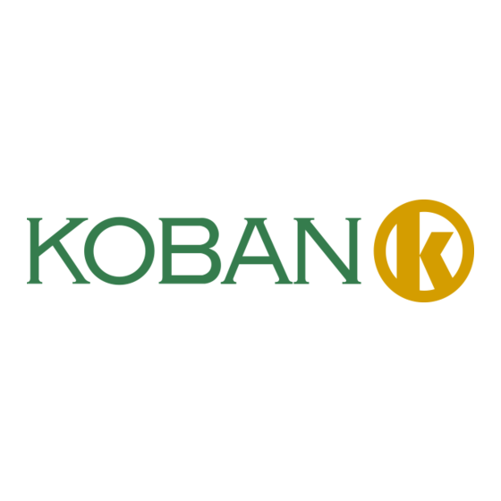 koban KDP8AH Mode D'emploi