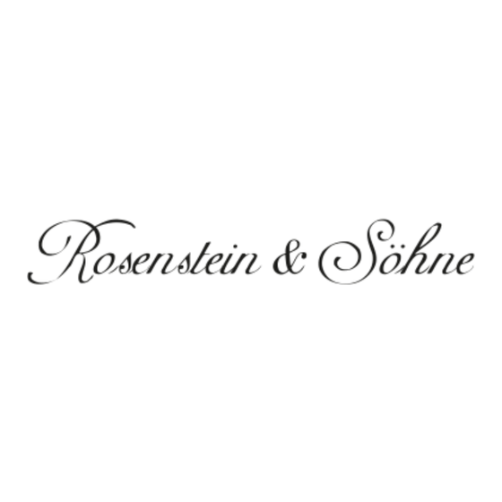 Rosenstein & Söhne NX-7715 Mode D'emploi