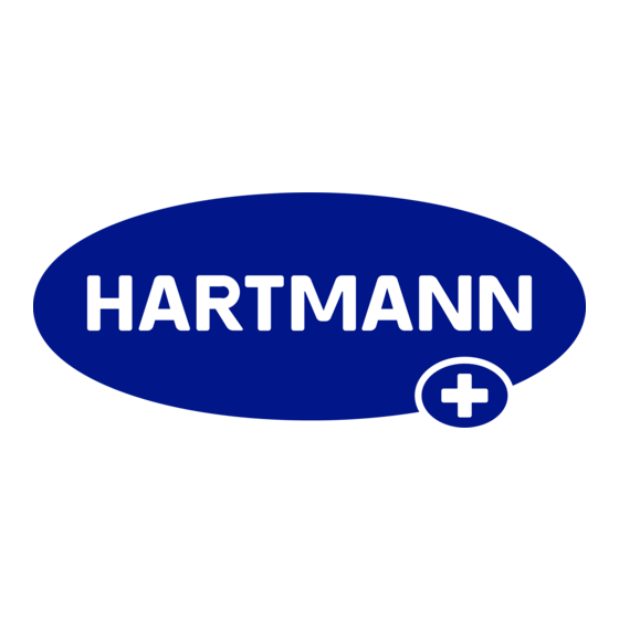 Hartmann Tensoval mobil Mode D'emploi