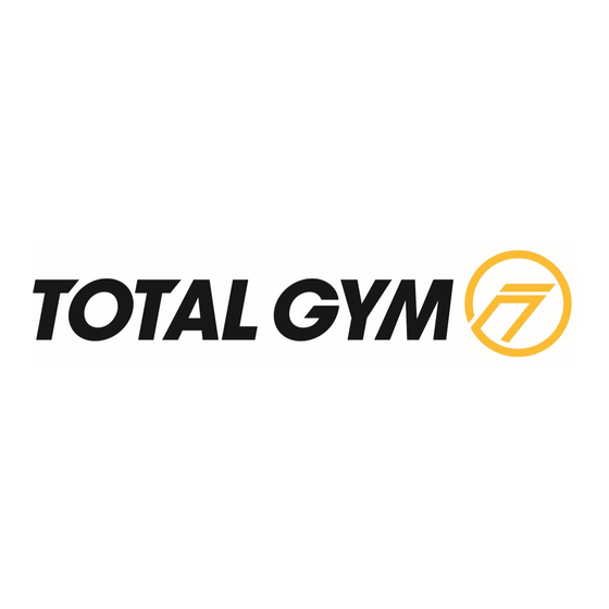 Total Gym XTREME Manuel Du Propriétaire