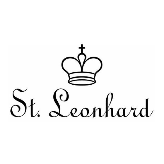 St. Leonhard Future Line Mode D'emploi