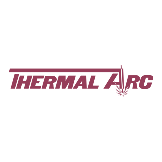 THERMAL ARC ARCMASTER 300 AC Manuel D'instructions