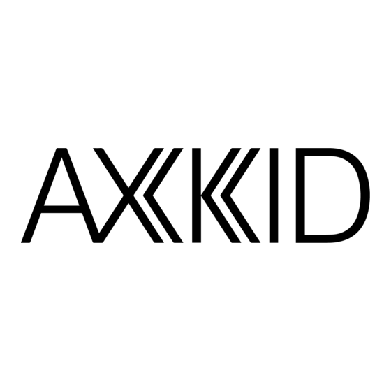 Axkid Kidzone Mode D'emploi