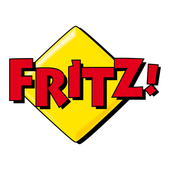 Fritz! Box 7272 Guide Rapide