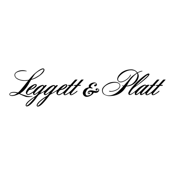 Leggett & Platt Premier premium MODELS Mode D'emploi