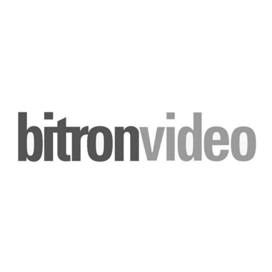 Bitron Video T-LINE B-TWIN AV1407/7 Manuel D'instructions