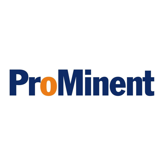 ProMinent DULCO Trans 40/1000 PP Mode D'emploi