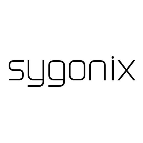 Sygonix ANCONA Notice D'emploi