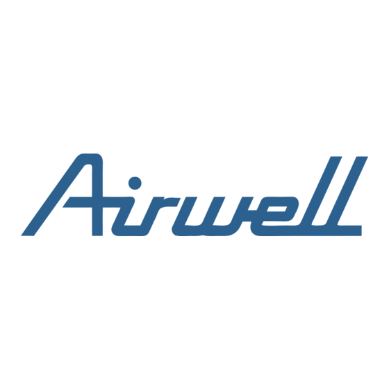 Airwell SXV 007 Manuel D'installation