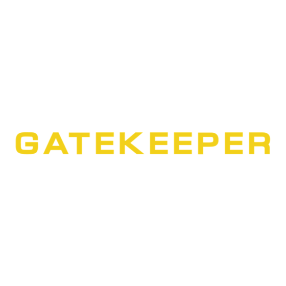 Gatekeeper Systems CartManager Ultra Guide D'utilisation Rapide