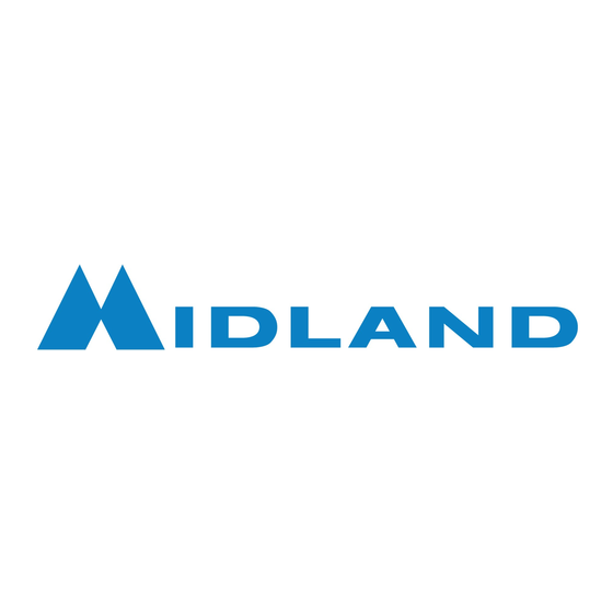 Midland G18 Guide D'utilisation
